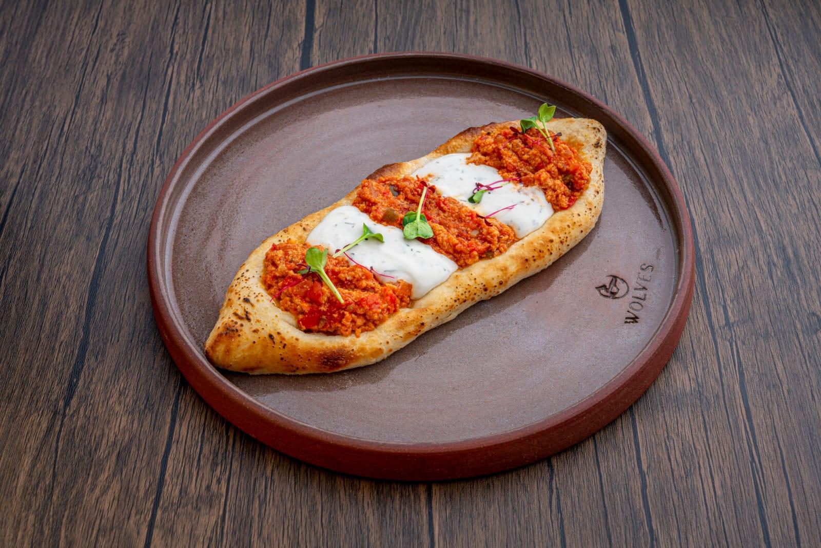 Shakshuka Labneh Pide